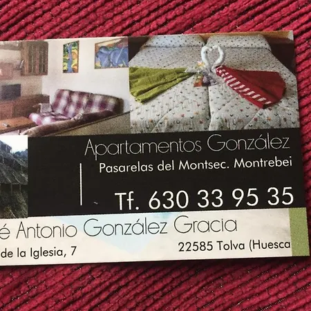Montrebei Casa Gonzalez *